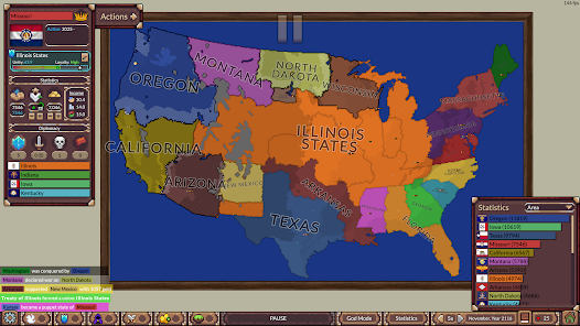 Ages of Conflict World War Sim - скриншот 1