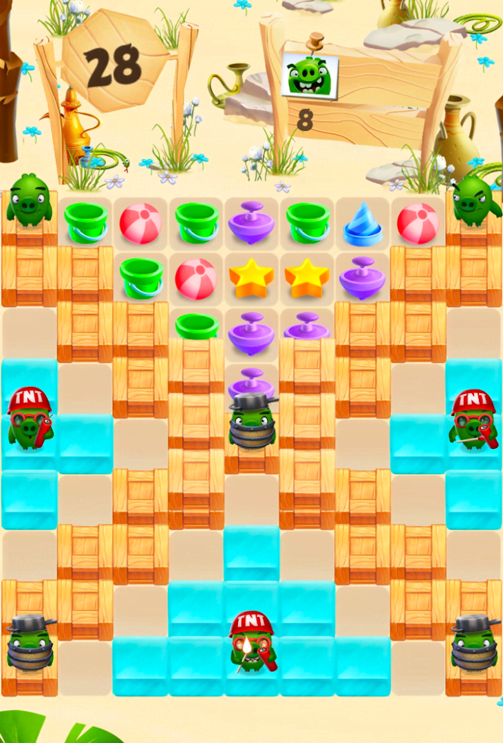 Angry Birds Match 3 - скриншот 2