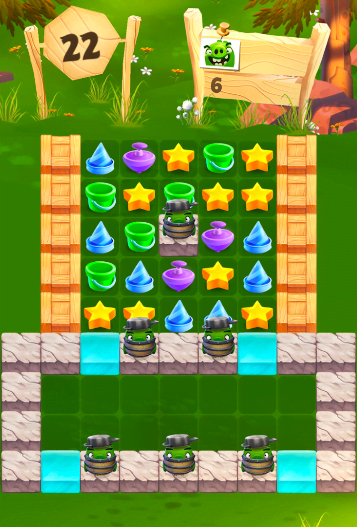 Angry Birds Match 3 - скриншот 4