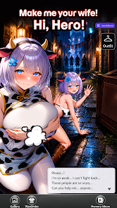 Anime Girlfriend Isekai Harem - скриншот 1