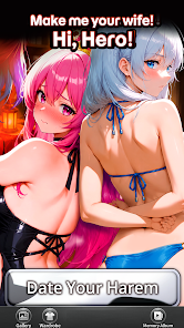 Anime Girlfriend Isekai Harem - скриншот 5