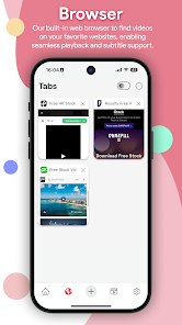 aPlayer - Video Play, Web Cast - скриншот 2