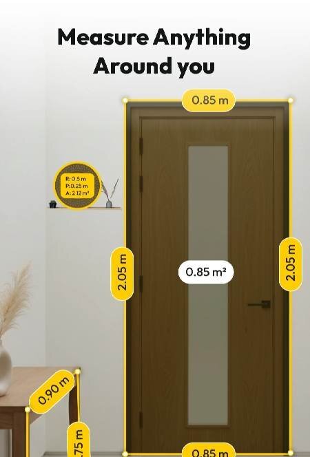 AR Ruler: Tape Measure - скриншот 4