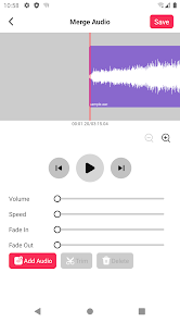 Audio Editor Pro - скриншот 2