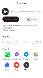 Audio Editor Pro - скриншот 6
