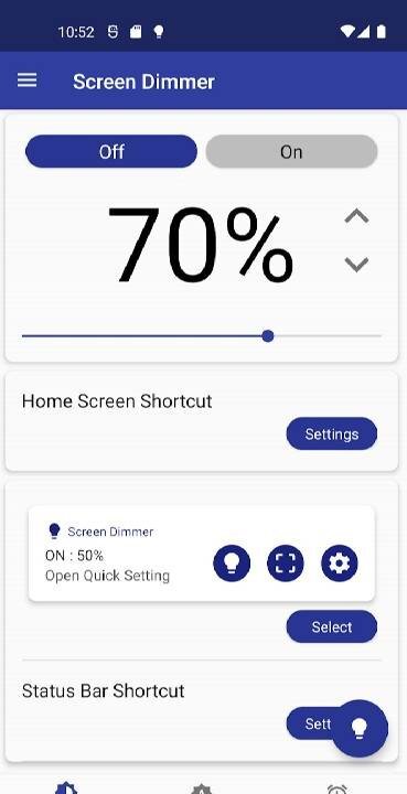 Auto Screen Dimmer - скриншот 1