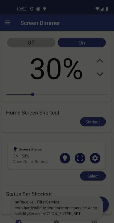 Auto Screen Dimmer - скриншот 3
