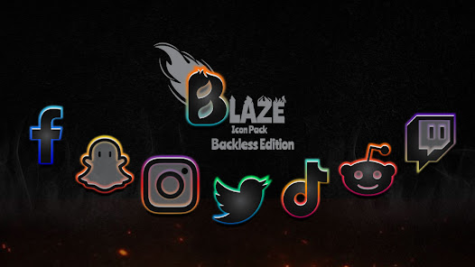 Blaze Backless Icon Pack - скриншот 1