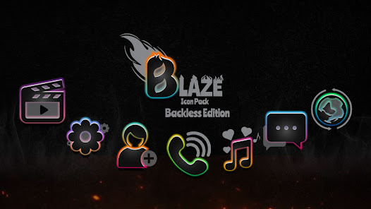 Blaze Backless Icon Pack - скриншот 2