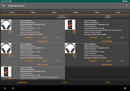 Bluetooth Finder, Scanner Pair - скриншот 6