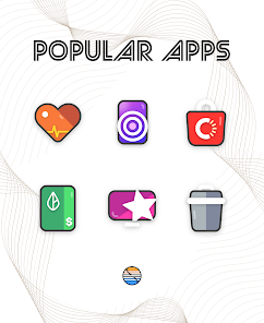 Borderline Icon Pack - скриншот 5