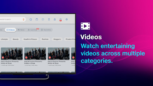 Browser For Tv - скриншот 4