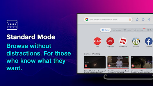 Browser For Tv - скриншот 5
