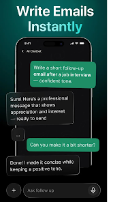 Chat AI Chatbot Assistant Help - скриншот 2