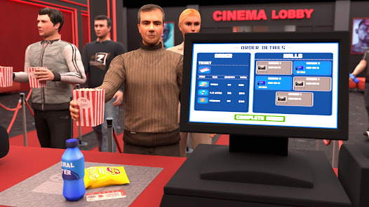 Cinema Movie Theatre Simulator - скриншот 1