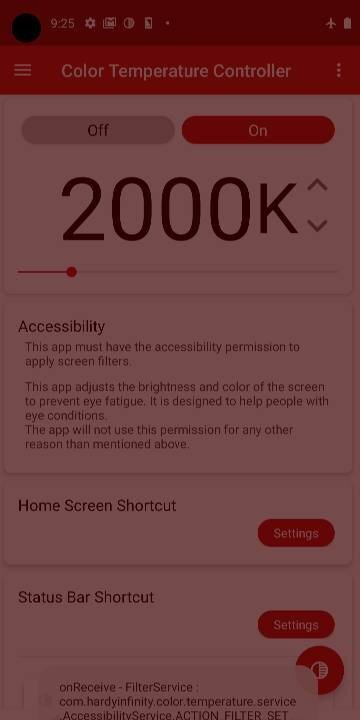 Color Temperature Controller - скриншот 3
