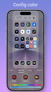 Colorful OS Launcher - скриншот 2