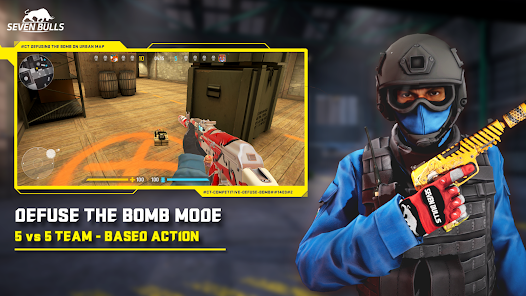 Counter Attack 3D - Multiplayer Shooter - скриншот 1