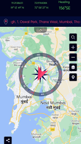 Digital Compass & Weather LIVE - скриншот 5