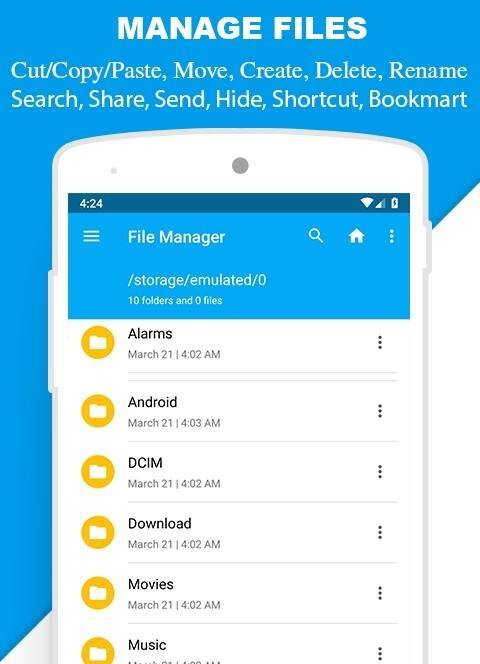 File Manager - File Explorer - скриншот 1
