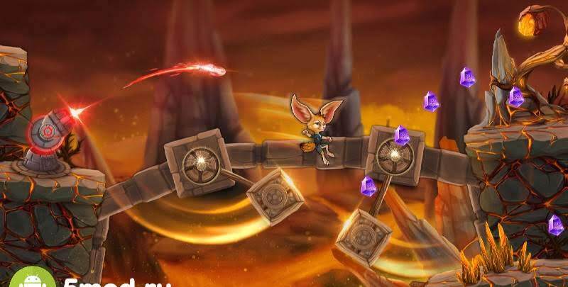 Fin & Ancient Mystery: platformer adventure - скриншот 1