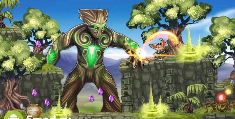 Fin & Ancient Mystery: platformer adventure - скриншот 2