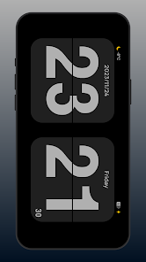 Flip Clock: World Clock - скриншот 1