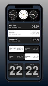 Flip Clock: World Clock - скриншот 6