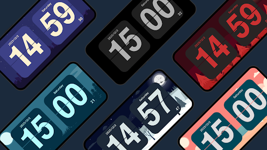 Flip Clock: World Clock - скриншот 8