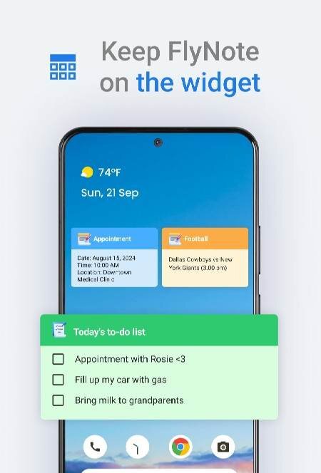 FlyNote - Notes, Notepad - скриншот 3