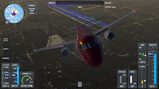 FlyWings 2026 Flight Simulator - скриншот 4