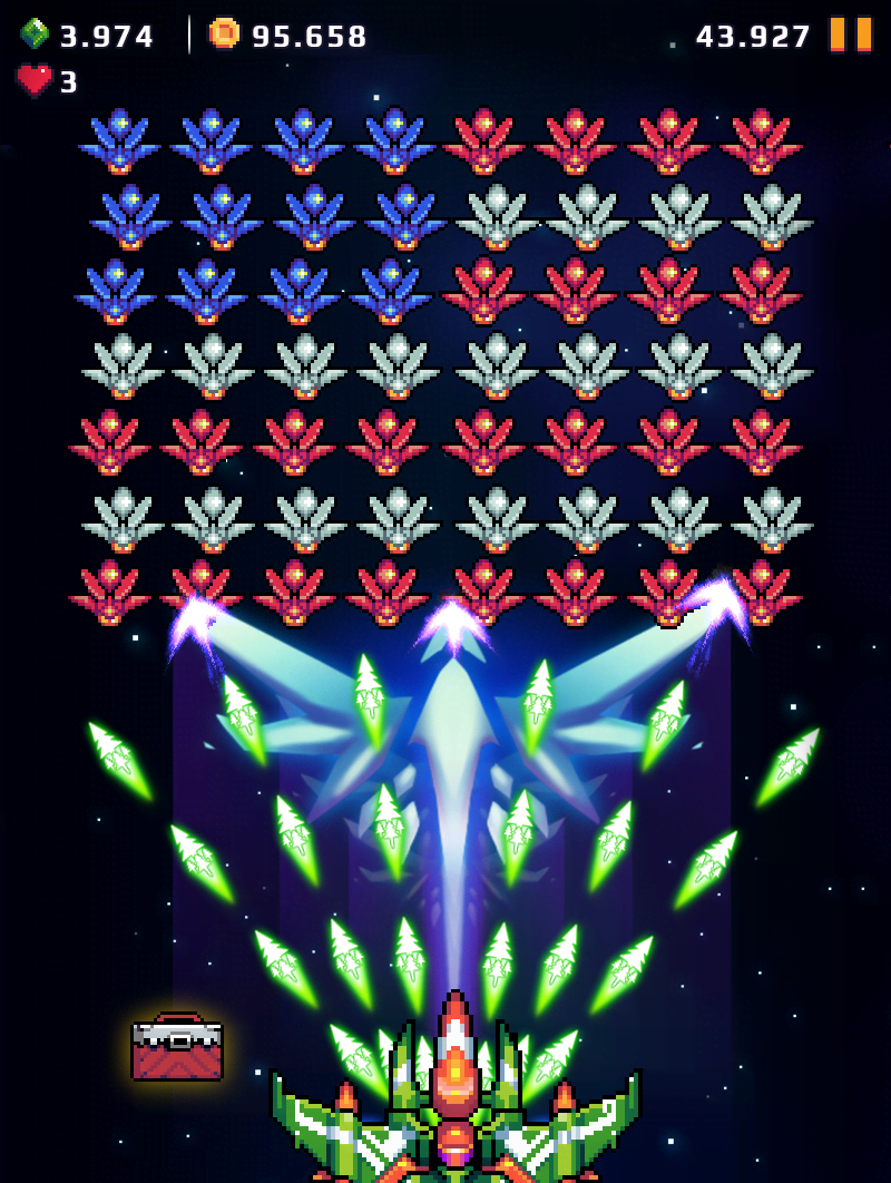 Galaxy Force - Falcon Squad - скриншот 1