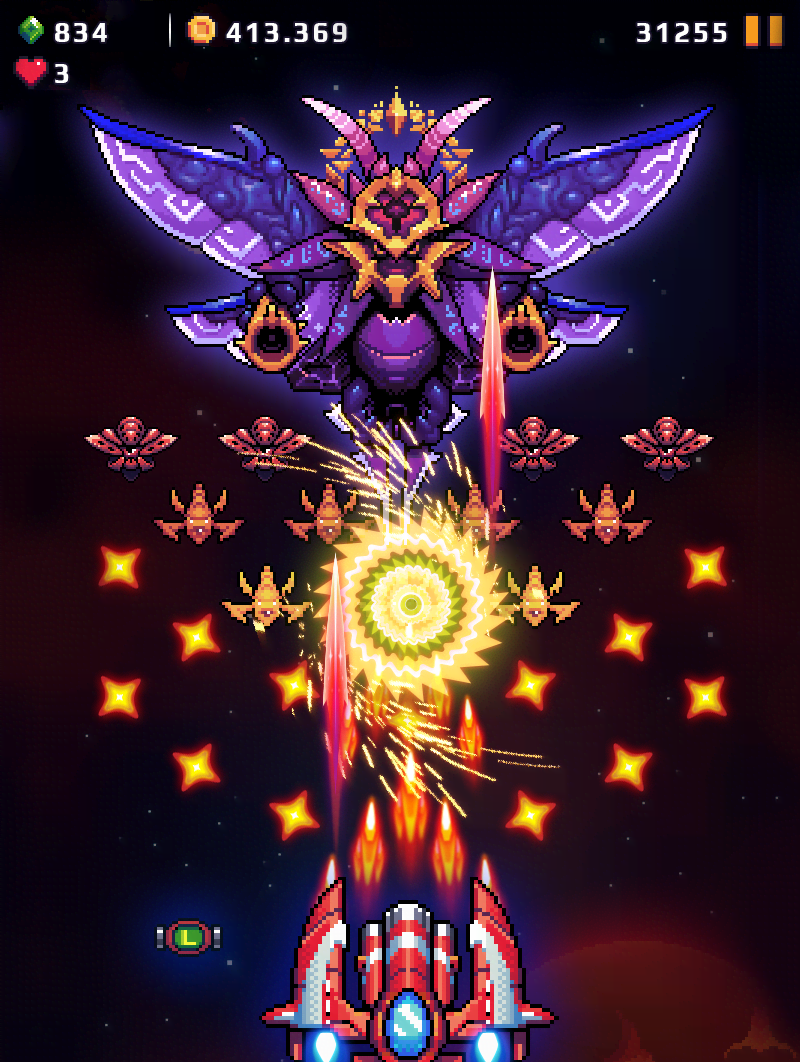 Galaxy Force - Falcon Squad - скриншот 2