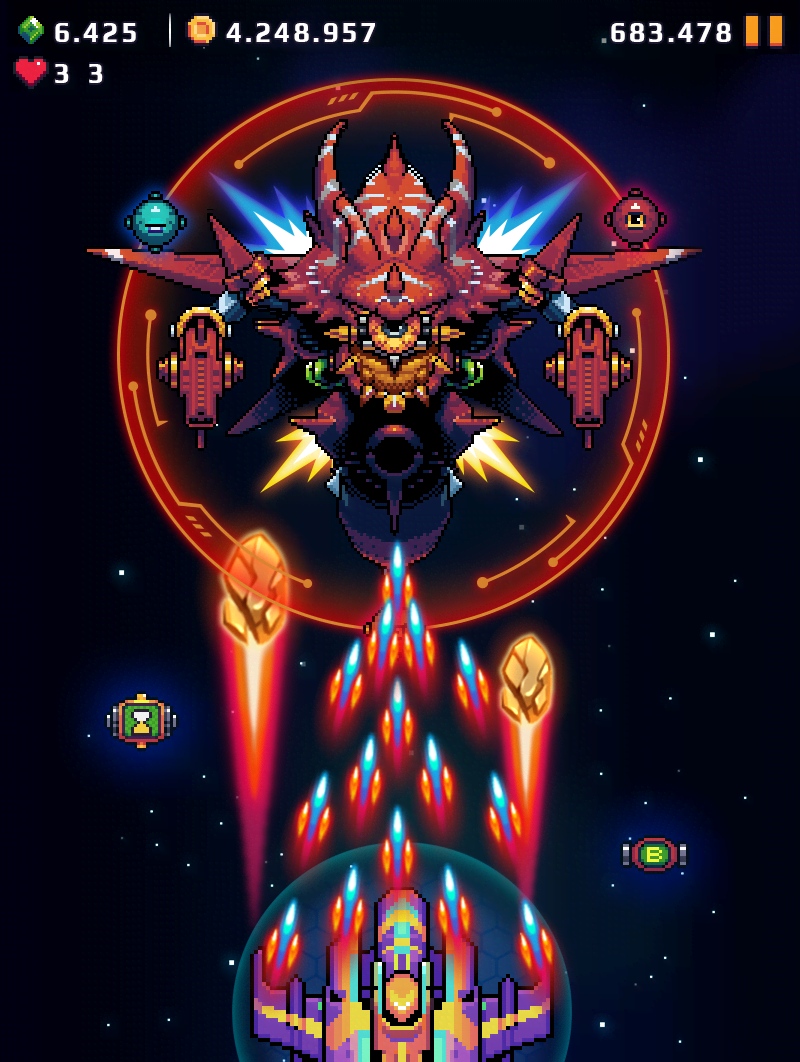 Galaxy Force - Falcon Squad - скриншот 4