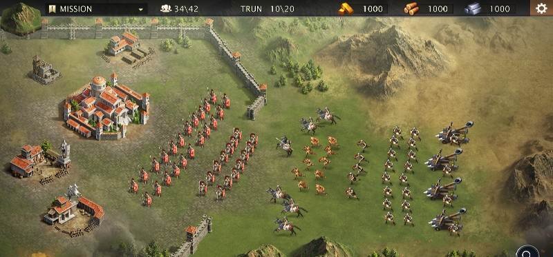 Grand War: Rome Strategy Games 1274 (Mod Money) - скриншот 3