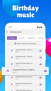 Happy Birthday Video Maker - скриншот 3