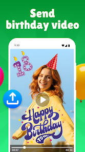 Happy Birthday Video Maker - скриншот 4
