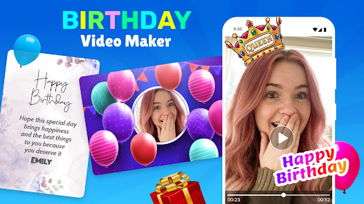Happy Birthday Video Maker - скриншот 6