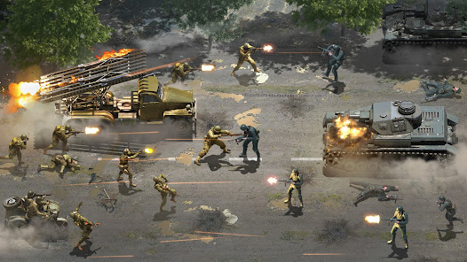 Heroes of War: стратегии,война - скриншот 8