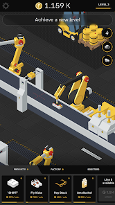 Idle Factory: Симулятор завода - скриншот 4
