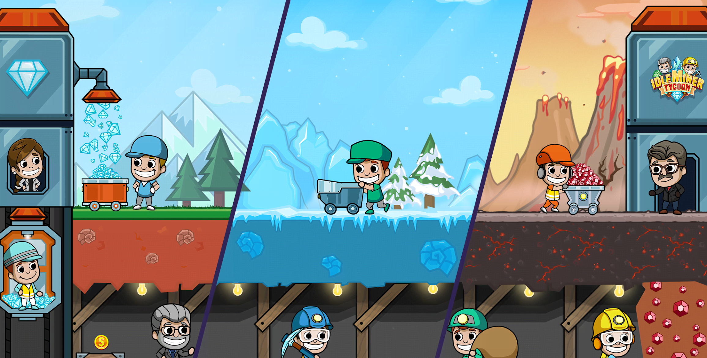 Idle Miner Tycoon - скриншот 1