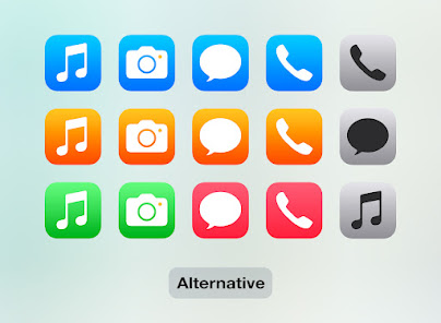 iPear 13 - Icon Pack - скриншот 3