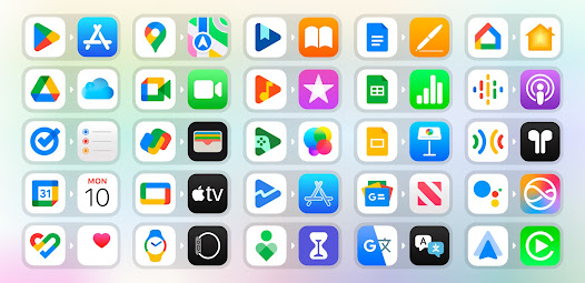 iPear 13 - Icon Pack - скриншот 6
