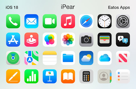 iPear 13 - Icon Pack - скриншот 7