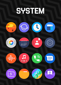 iPlum - Round Icon Pack - скриншот 1