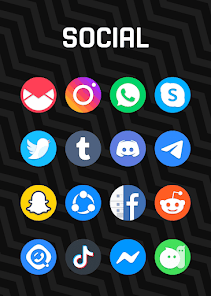 iPlum - Round Icon Pack - скриншот 4