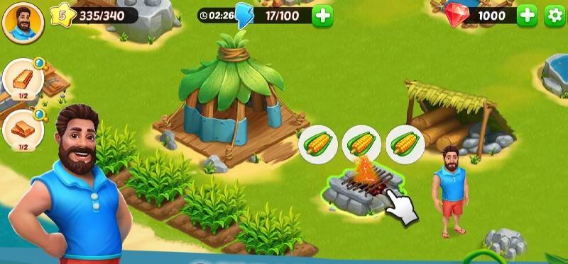 Kong Island: Farm & Survival - скриншот 1