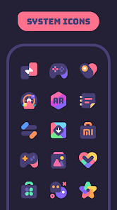 Mello Night Icon Pack - скриншот 2