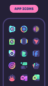 Mello Night Icon Pack - скриншот 4
