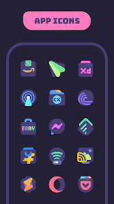 Mello Night Icon Pack - скриншот 5